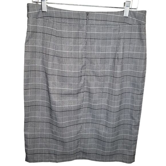Grace Karin Plaid Ruffle Front Pencil Skirt size XL - Picture 6 of 7